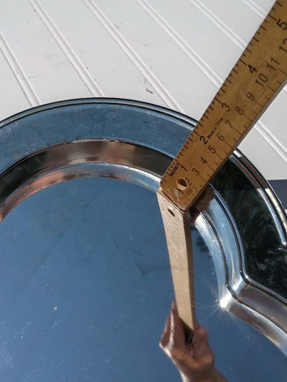 Vintage Godinger Silverplate Serving Tray Platter 13.5